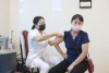 TTYT huyện Tam Nông khởi động tiêm chủng vắc-xin Covid-19 đợt 2