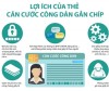 Lợi ích của thẻ căn cước công dân có gắn chíp