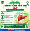Hưởng ứng Ngày Thế giới Phòng chống Viêm gan 28/7 – Chung tay bảo vệ lá gan khỏe mạnh