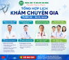 TỔNG HỢP LỊCH KHÁM CHUYÊN GIA TUẦN 24 – 30/8/2026 TẠI TTYT KHU VỰC TAM NÔNG