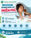 CHƯƠNG TRÌNH KHÁM SÀNG LỌC MIỄN PHÍ CHO TRẺ KHUYẾT TẬT