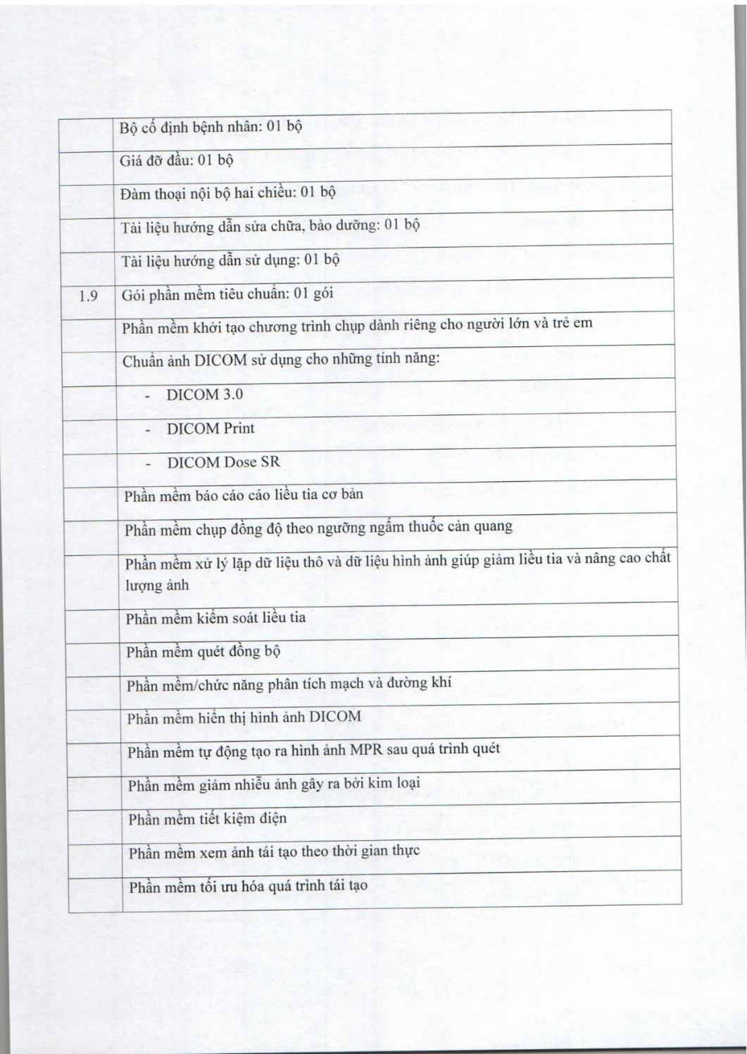 YÊU CẦU BÁO GIÁ SỐ 329 MUA SẮM HỆ THỐNG MÁY CHỤP CT hình ảnh 3