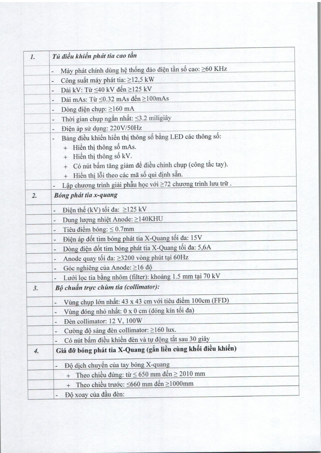 YÊU CẦU BÁO GIÁ SỐ 339 YCBG MUA SẮM HỆ THỐNG NỘI SOI TIÊU HOÁ hình ảnh 11