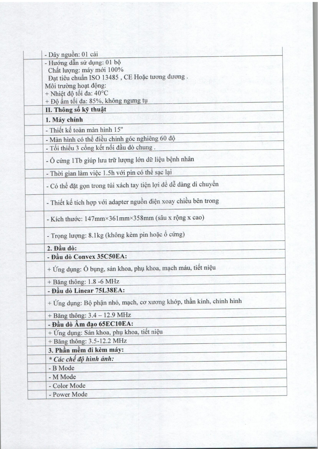 YÊU CẦU BÁO GIÁ SỐ 339 YCBG MUA SẮM HỆ THỐNG NỘI SOI TIÊU HOÁ hình ảnh 17