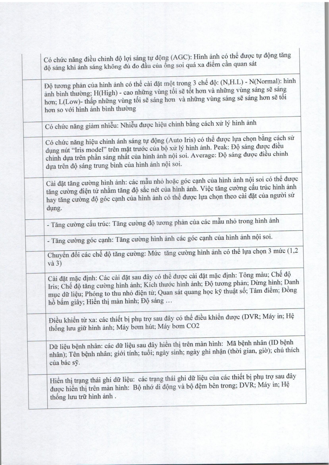 YÊU CẦU BÁO GIÁ SỐ 339 YCBG MUA SẮM HỆ THỐNG NỘI SOI TIÊU HOÁ hình ảnh 5