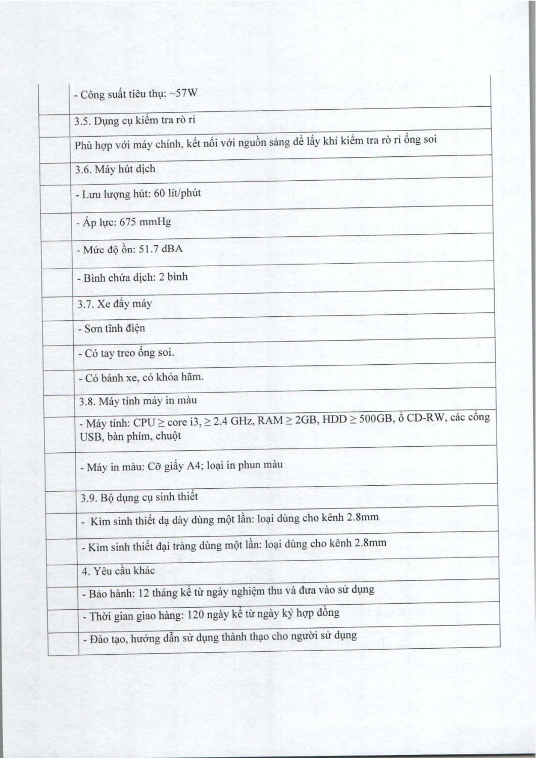 YÊU CẦU BÁO GIÁ SỐ 339 YCBG MUA SẮM HỆ THỐNG NỘI SOI TIÊU HOÁ hình ảnh 9