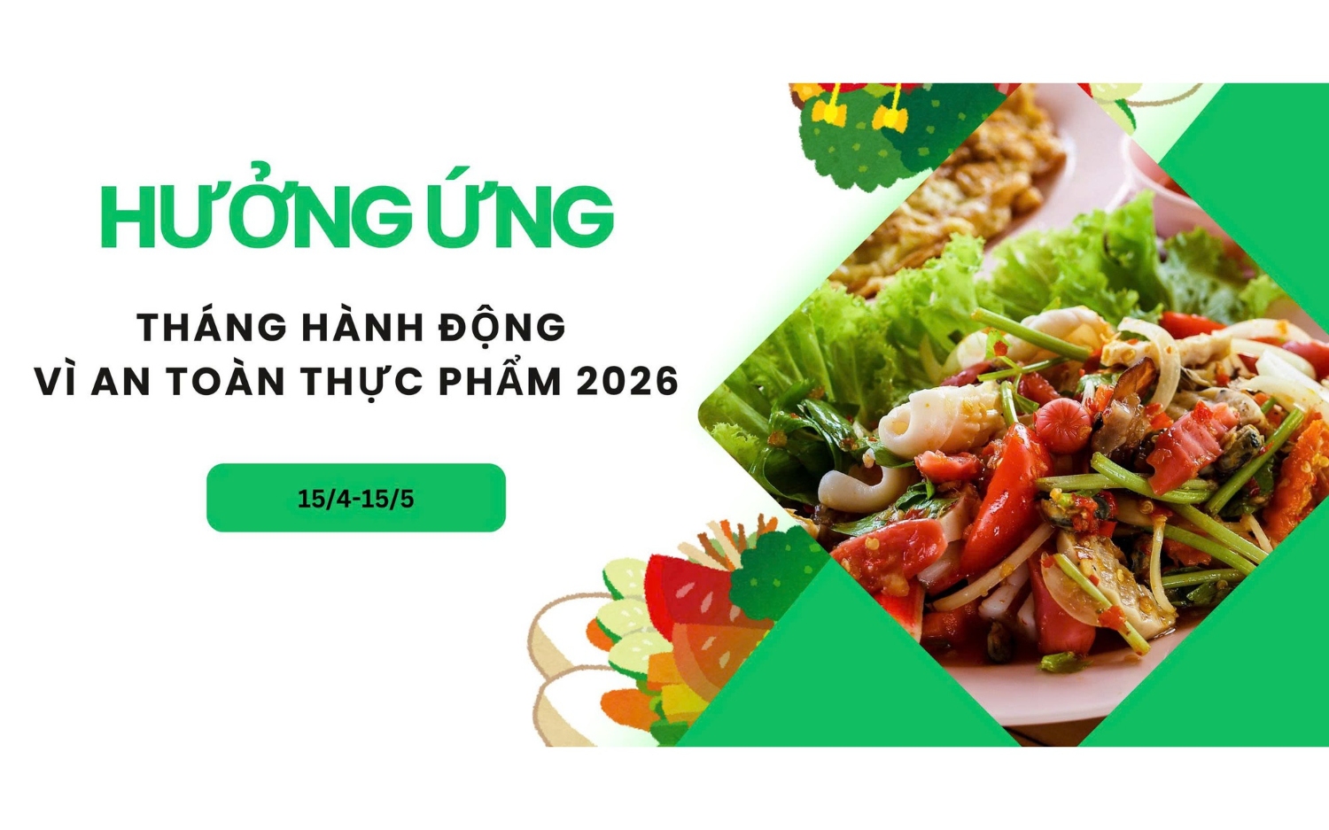 HƯỞNG ỨNG THÁNG HÀNH ĐỘNG VÌ AN TOÀN THỰC PHẨM