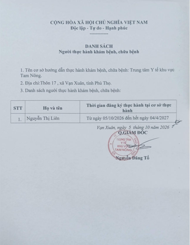 danh sach thuc hanh 5 10