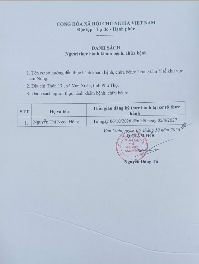 danh sach thuc hanh 6 10