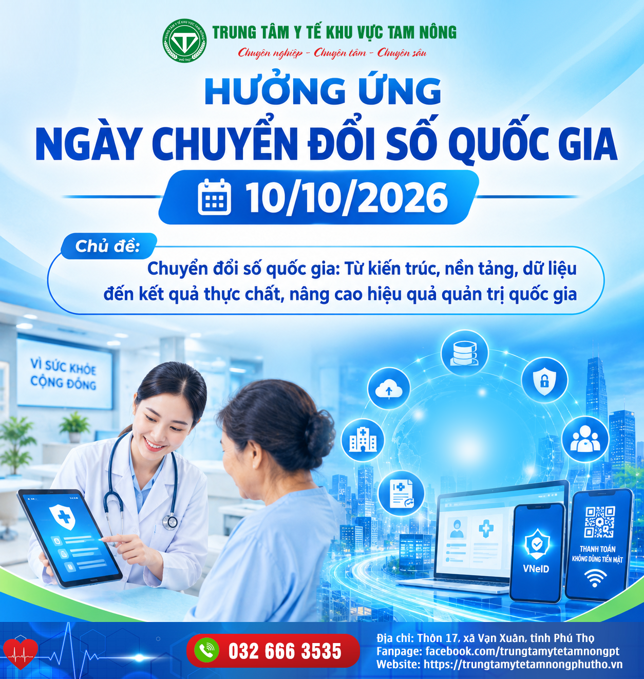 National Digital Transformation Day Healthcare Banner