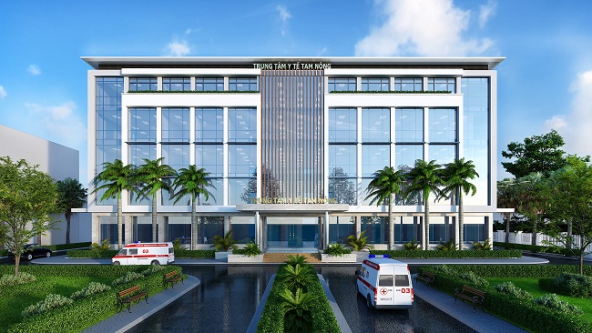Nhà XHH Trung tâm Y tế huyện Tam Nông